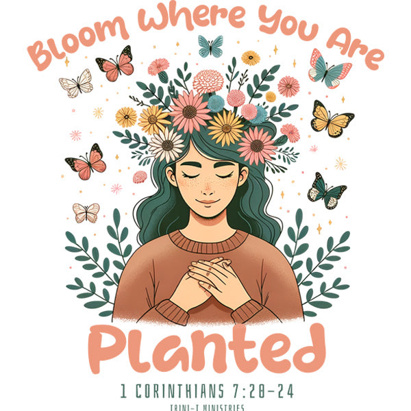 Bloom Where You Are Planted Collection - Faith-Filled Products for Positivity and Growth