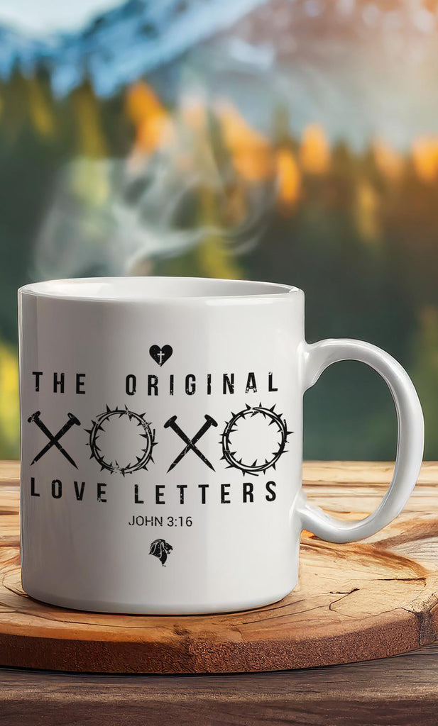Original Love Letters - White Mug -  11oz -  Trini-T Ministries