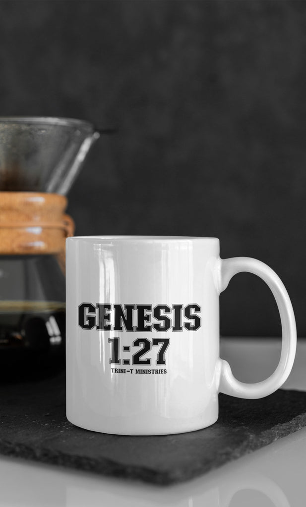 Genesis 1:27 - Mug -  11oz -  Trini-T Ministries