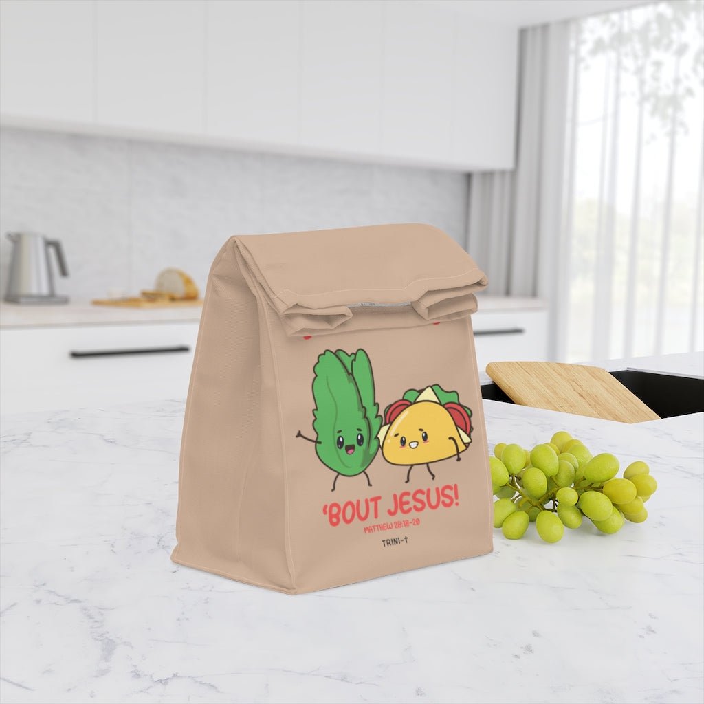 Lettuce Taco - Thermal Lunch Bag -  11.75'' × 7.25'' × 4.75'' -  Trini-T Ministries