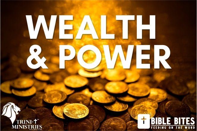 Bible Bites - Wealth & Power - Psalm 37:16-17 - Trini-T Ministries