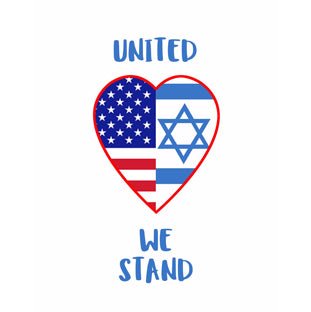 United We Stand - USA + Israel Collection - Trini-T Ministries