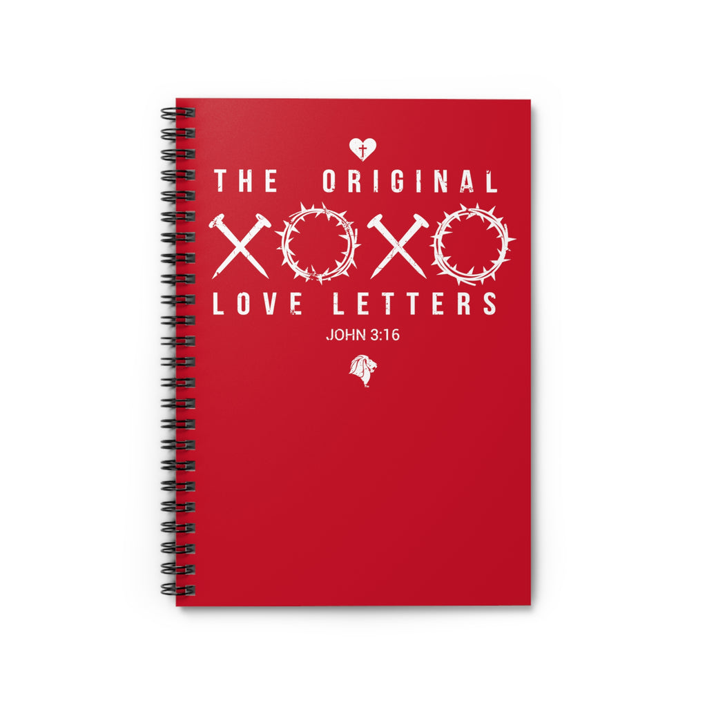 Original Love Letters - Notebook -  One Size -  Trini-T Ministries