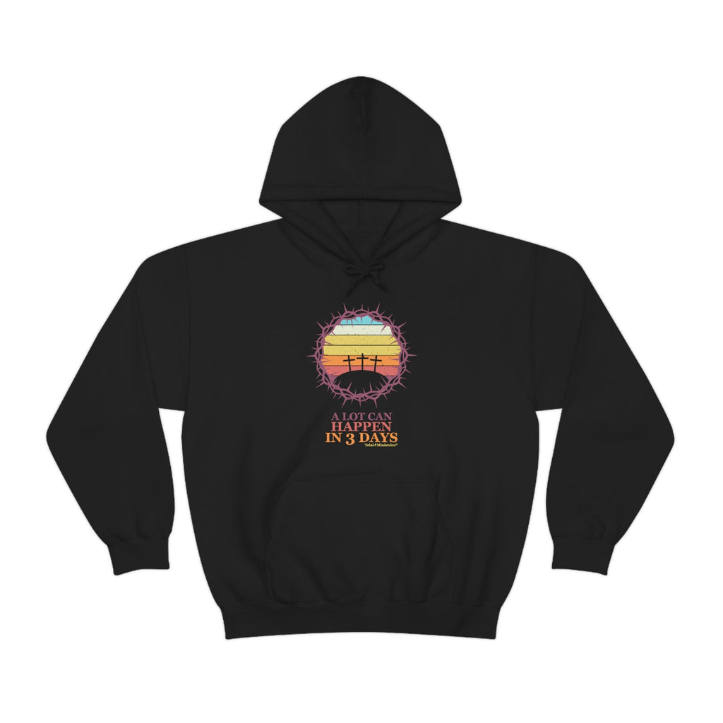 3 Days - Hoodie - Black / S - Hoodie