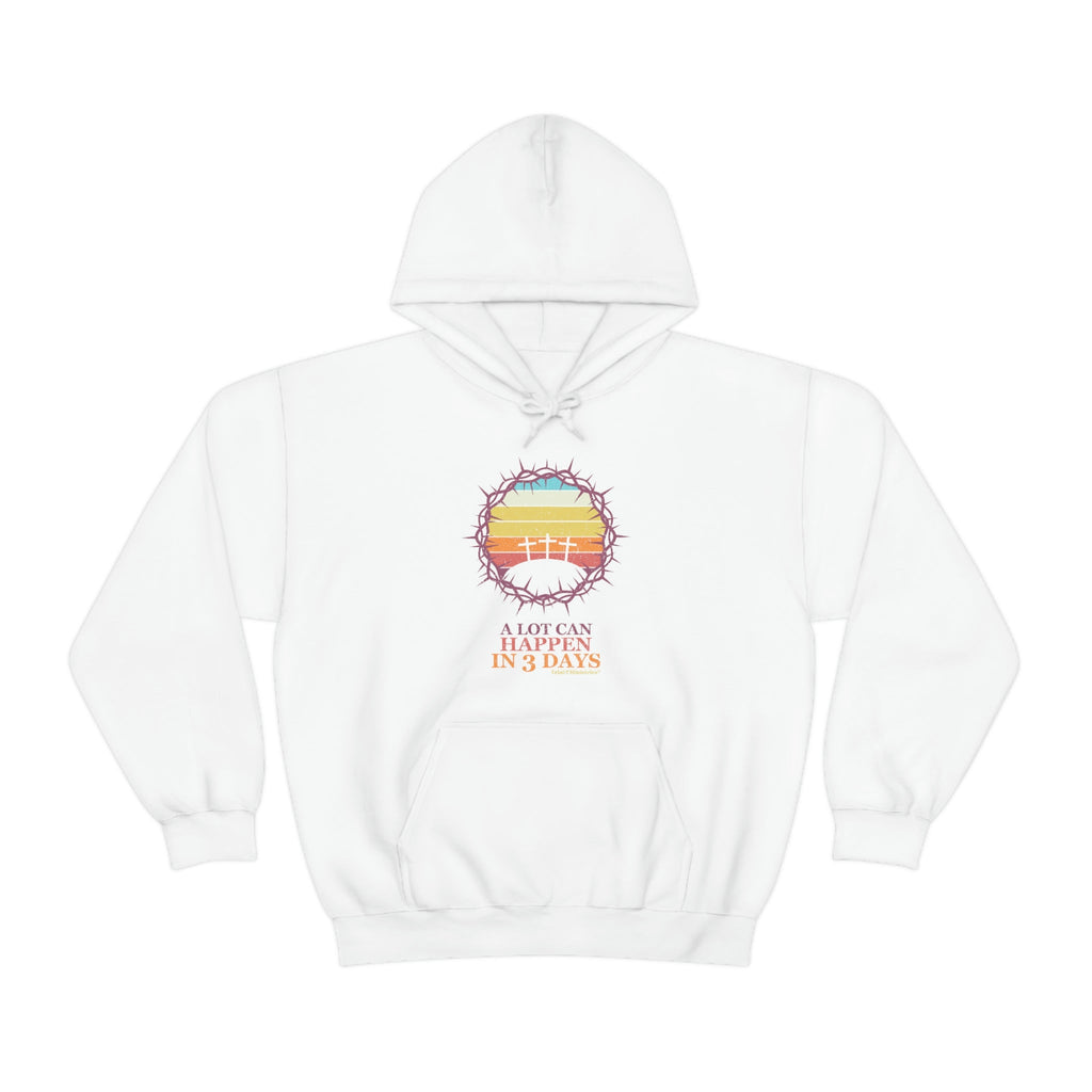 3 Days - Hoodie - White / S - Hoodie