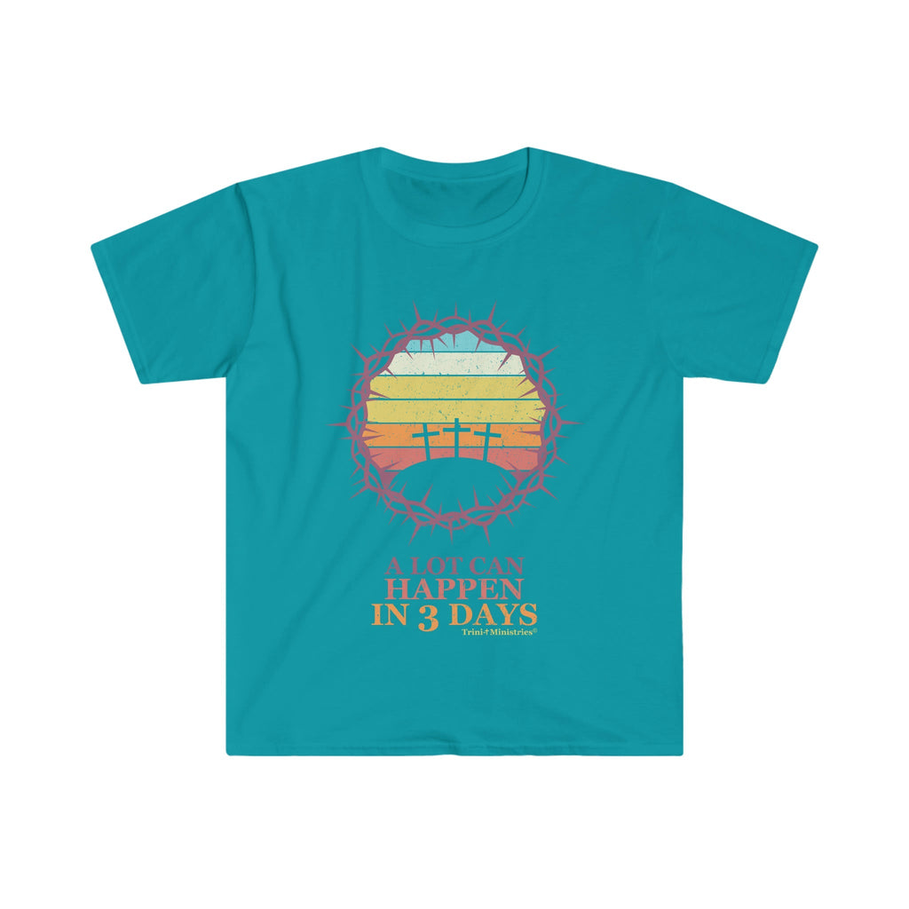 3 Days - T-shirt - Tropical Blue / S - T-Shirt