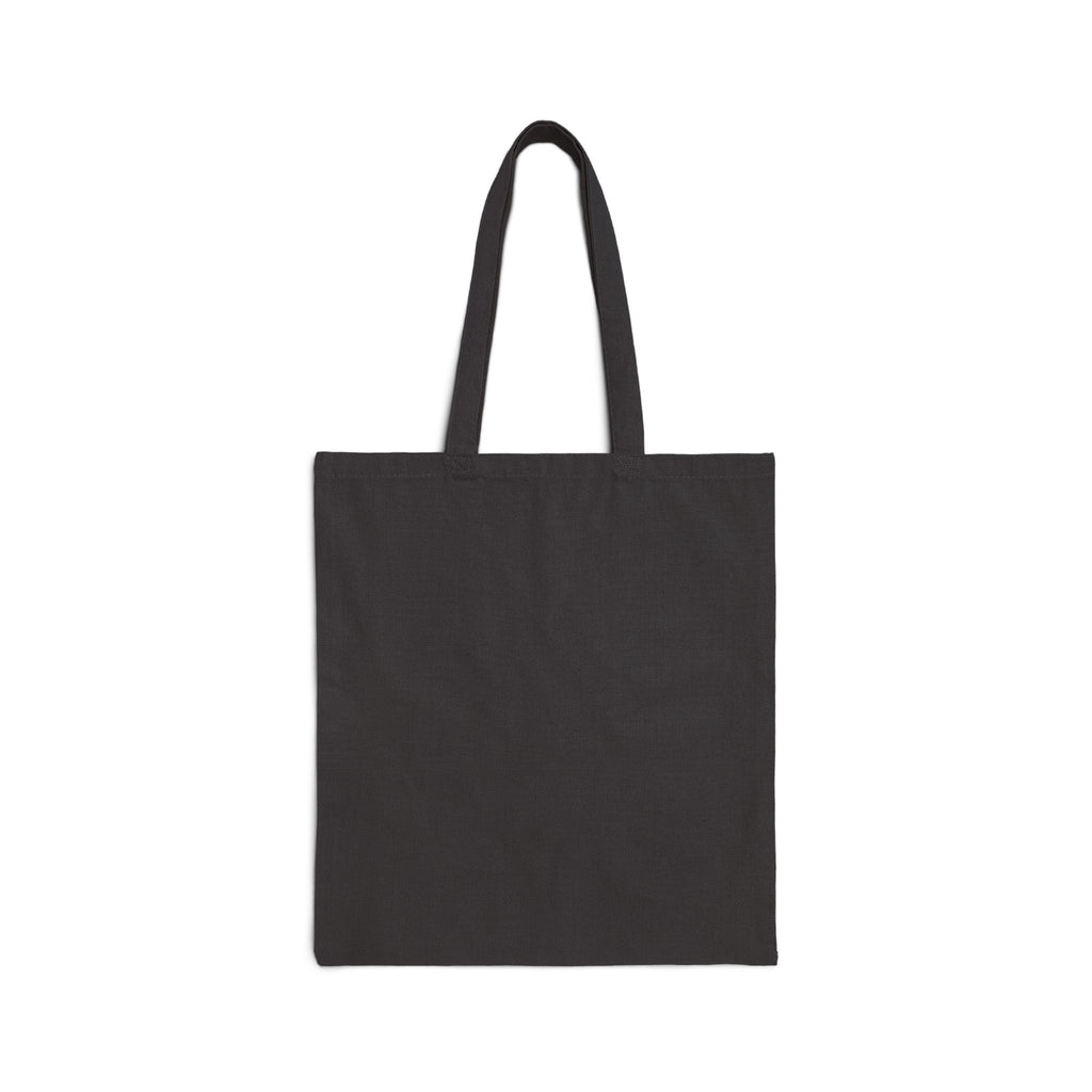 Flat lay of back of Black Fruit of the Spirit Tote Bag.