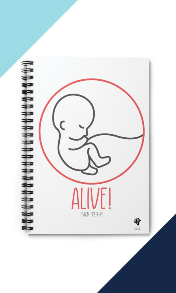 Alive! - Notebook -  One Size -  Trini-T Ministries