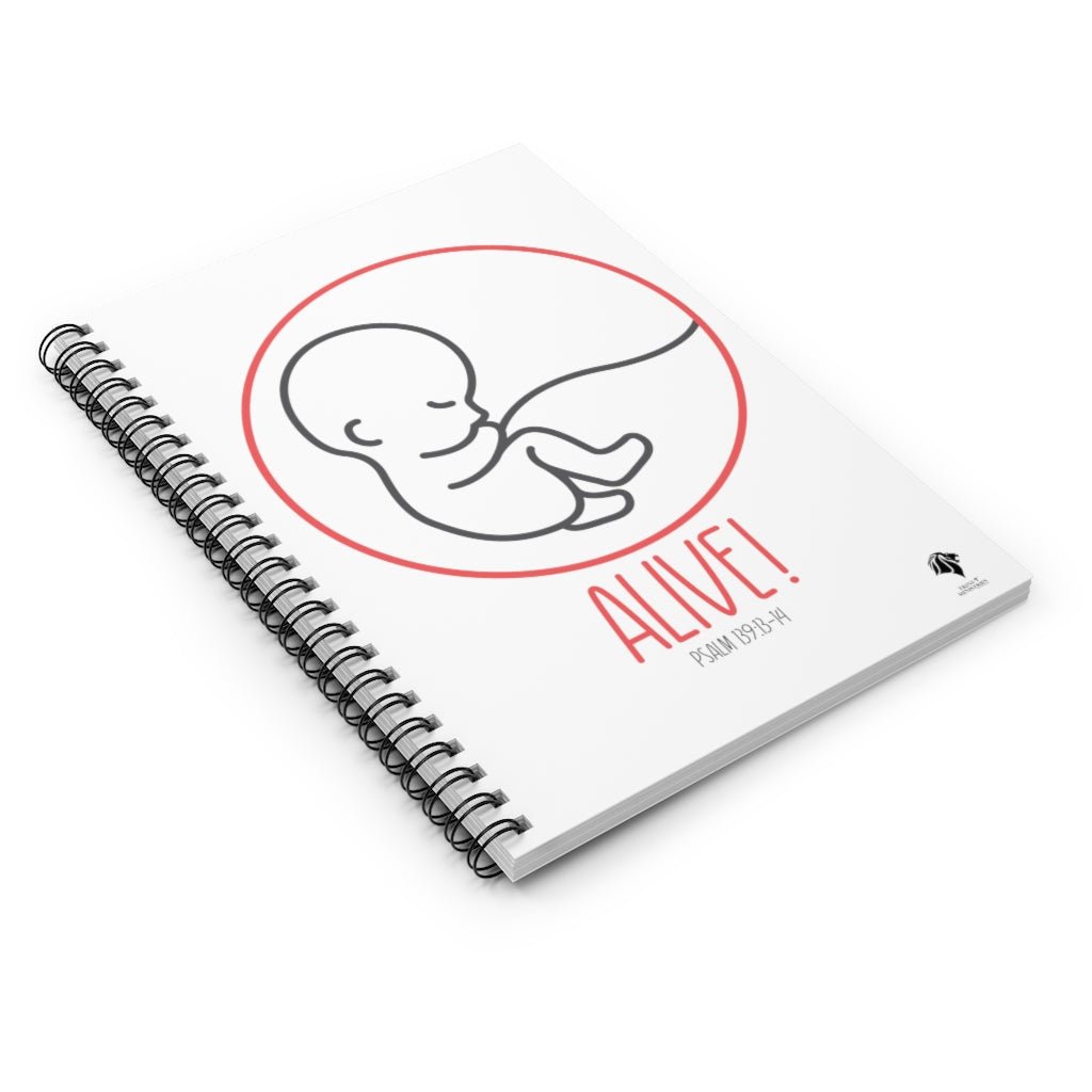 Alive! - Notebook -  One Size -  Trini-T Ministries