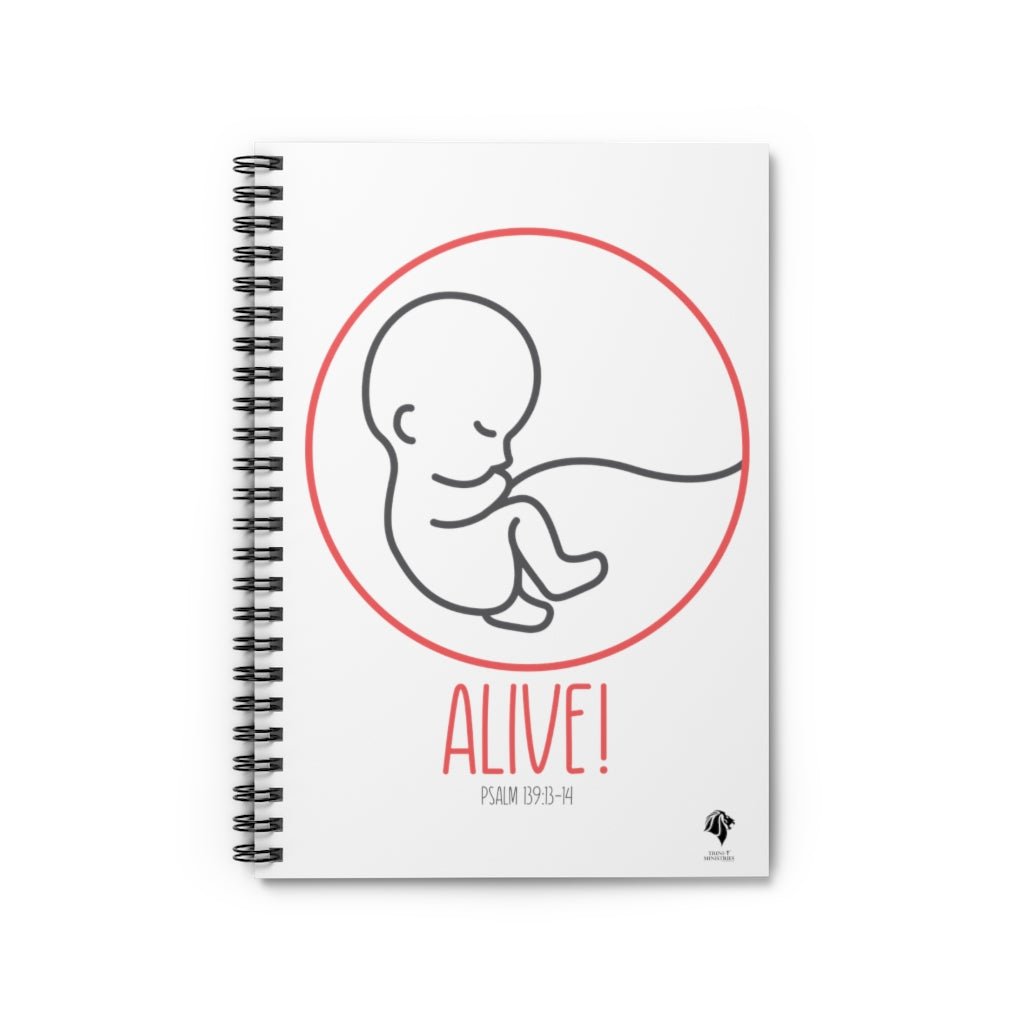 Alive! - Notebook -  One Size -  Trini-T Ministries