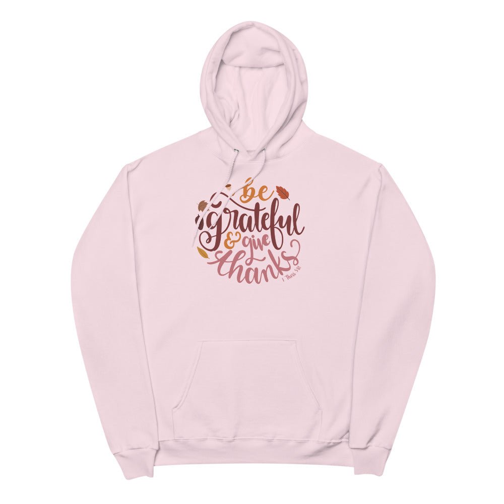 Be Grateful - Women's Hoodie -  Black / S, Black / M, Black / L, Black / XL, Black / 2XL, Black / 3XL, Light Steel / S, Light Steel / M, Light Steel / L, Light Steel / XL -  Trini-T Ministries