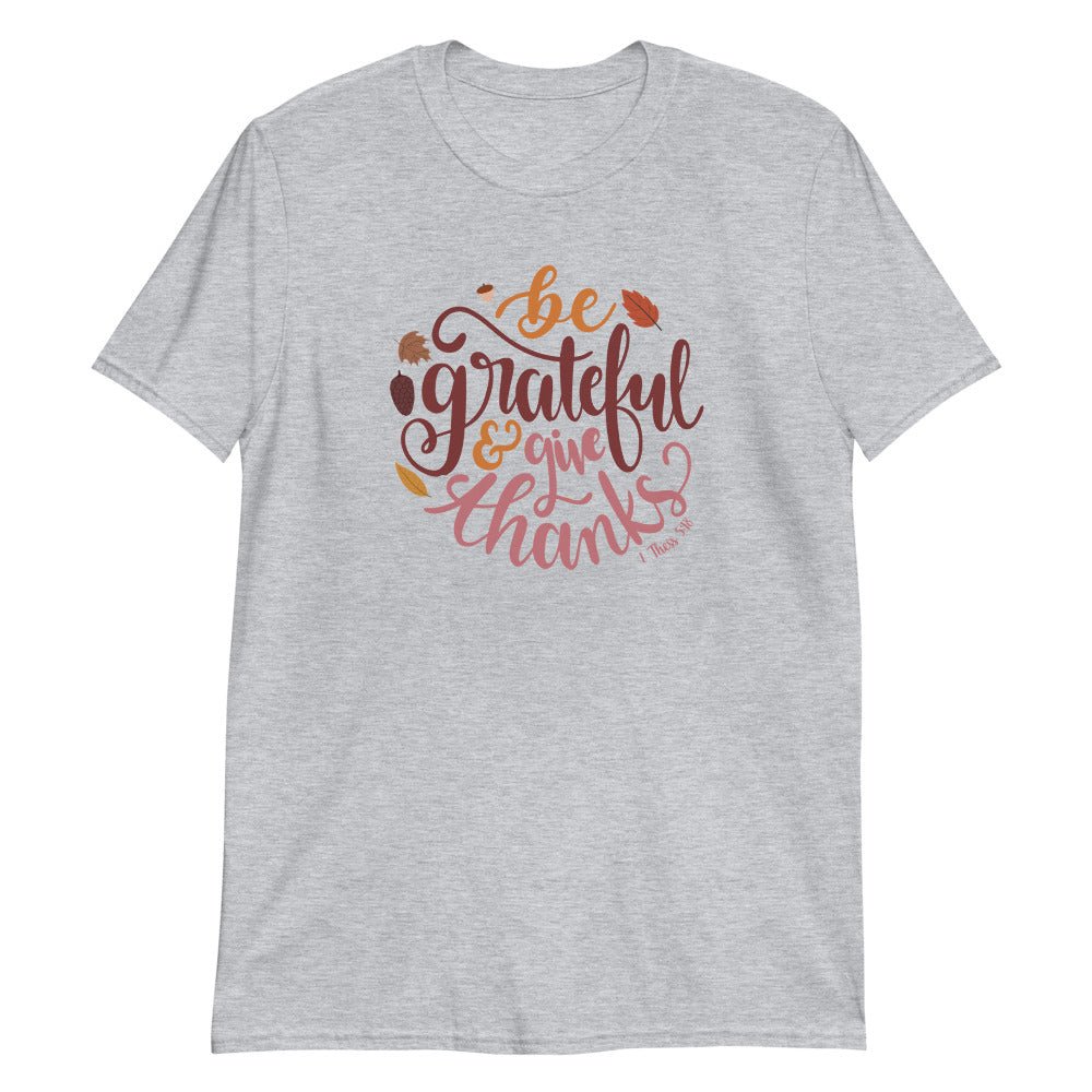 Be Grateful - Women's T -  Black / S, Black / M, Black / L, Black / XL, Black / 2XL, Black / 3XL, Navy / S, Navy / M, Navy / L, Navy / XL -  Trini-T Ministries