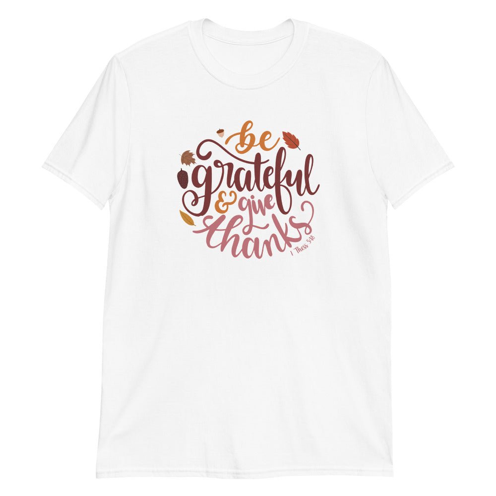 Be Grateful - Women's T -  Black / S, Black / M, Black / L, Black / XL, Black / 2XL, Black / 3XL, Navy / S, Navy / M, Navy / L, Navy / XL -  Trini-T Ministries