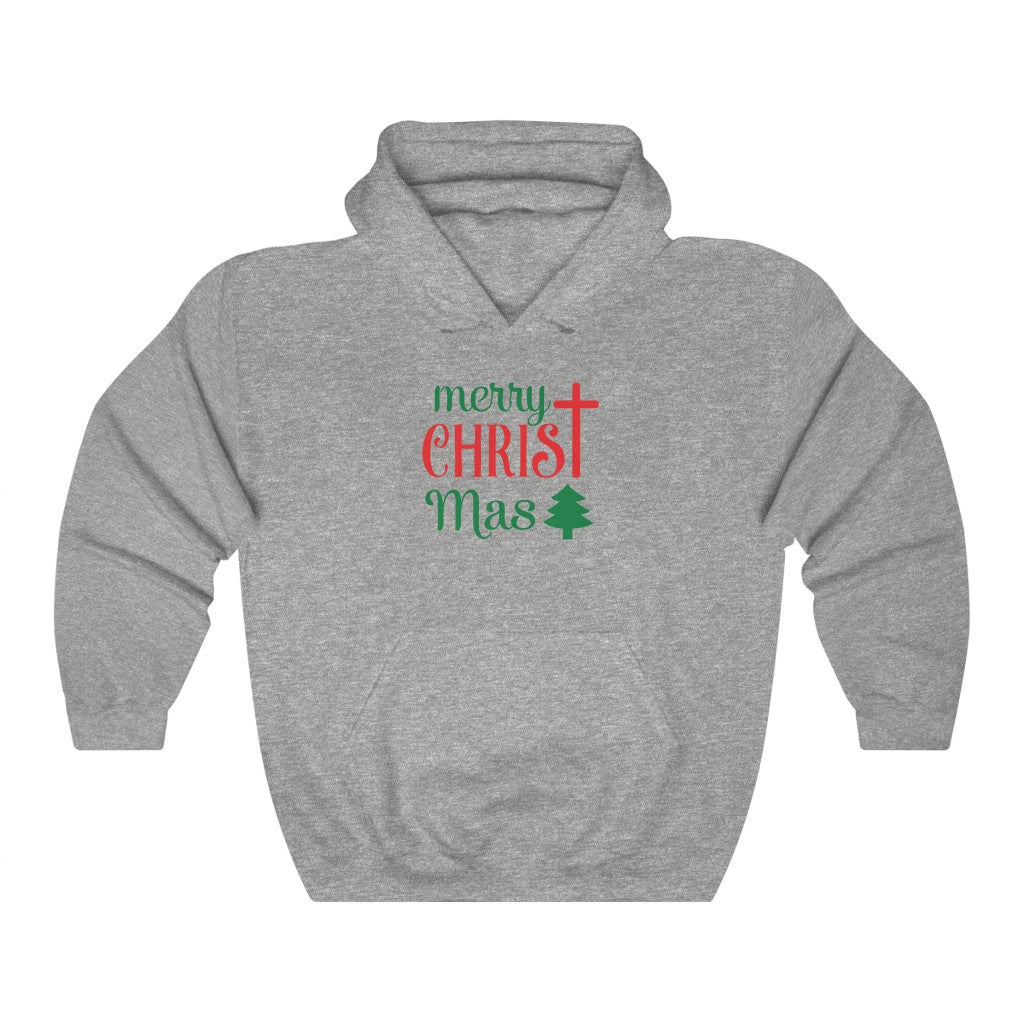 CHRIST-mas - Hoodie -  White / S, White / M, White / L, White / XL, White / 2XL, White / 3XL, White / 4XL, White / 5XL, Black / S, Navy / S -  Trini-T Ministries