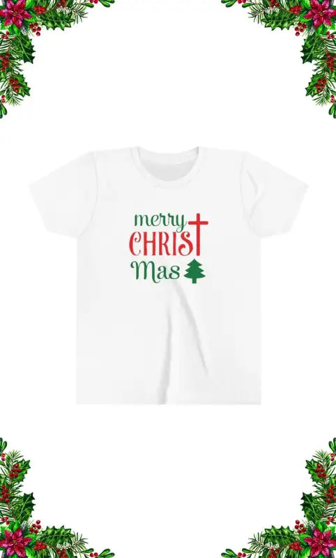 CHRIST-mas - Kid's T -  White / S, White / M, White / L, White / XL, Black / S, Pink / S, Navy / S, Black / M, Pink / M, Navy / M -  Trini-T Ministries