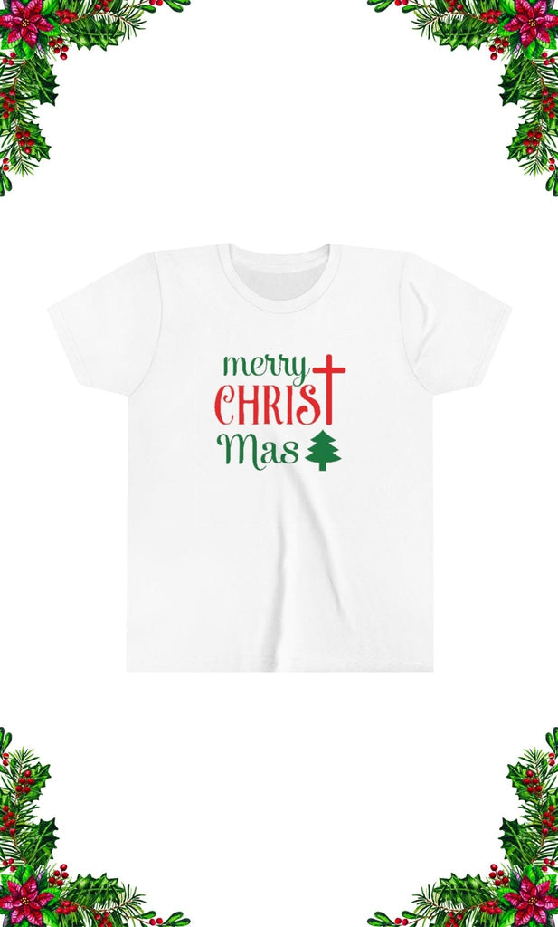 CHRIST-mas - Kid's T -  White / S, White / M, White / L, White / XL, Black / S, Pink / S, Navy / S, Black / M, Pink / M, Navy / M -  Trini-T Ministries