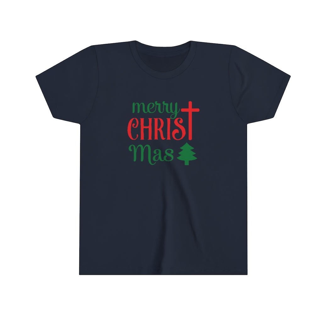 CHRIST-mas - Kid's T -  White / S, White / M, White / L, White / XL, Black / S, Pink / S, Navy / S, Black / M, Pink / M, Navy / M -  Trini-T Ministries