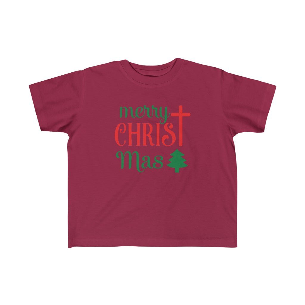 CHRIST-mas - Toddler's T -  White / 4T, Apple / 2T, Black / 2T, Garnet / 2T, Navy / 2T, White / 2T, Apple / 3T, Black / 3T, Garnet / 3T, Navy / 3T -  Trini-T Ministries