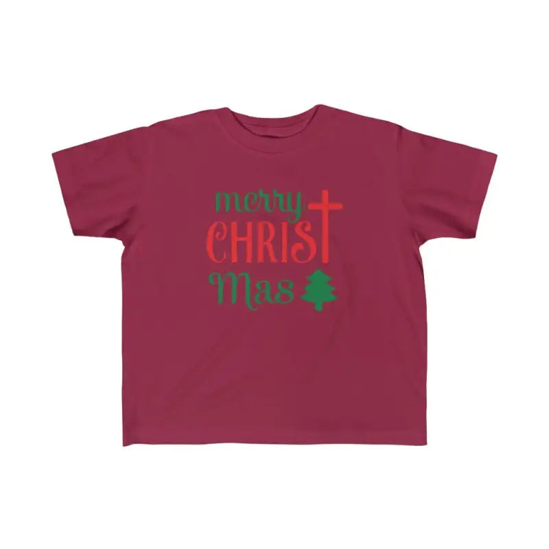 CHRIST-mas - Toddler's T -  White / 4T, Apple / 2T, Black / 2T, Garnet / 2T, Navy / 2T, White / 2T, Apple / 3T, Black / 3T, Garnet / 3T, Navy / 3T -  Trini-T Ministries