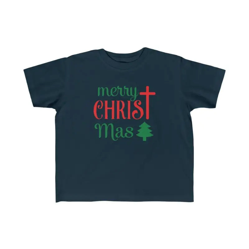 CHRIST-mas - Toddler's T -  White / 4T, Apple / 2T, Black / 2T, Garnet / 2T, Navy / 2T, White / 2T, Apple / 3T, Black / 3T, Garnet / 3T, Navy / 3T -  Trini-T Ministries