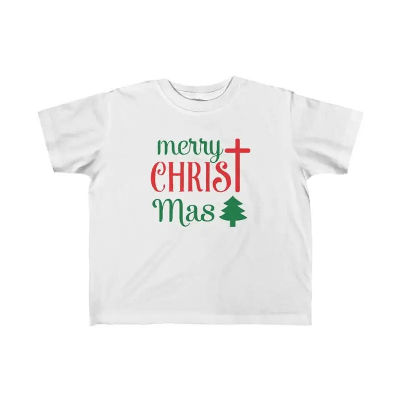 CHRIST-mas - Toddler's T -  White / 4T, Apple / 2T, Black / 2T, Garnet / 2T, Navy / 2T, White / 2T, Apple / 3T, Black / 3T, Garnet / 3T, Navy / 3T -  Trini-T Ministries