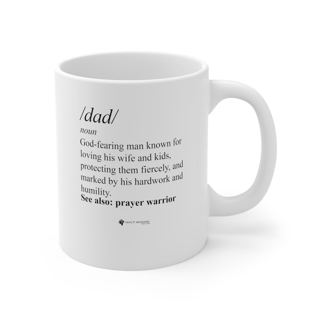 Dad Word Art Definition Custom - Mug -  11oz -  Trini-T Ministries