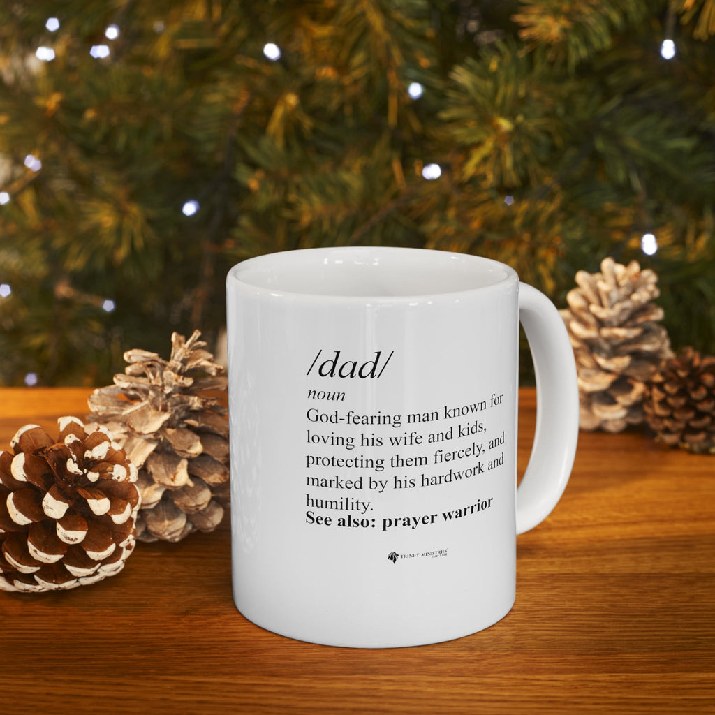 Dad Word Art Definition Custom - Mug -  11oz -  Trini-T Ministries