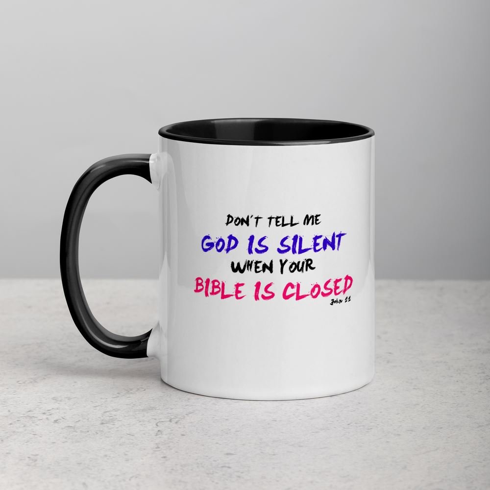 Don't Tell Me - Mug -  Black, Blue, Yellow, Red -  Trini-T Ministries