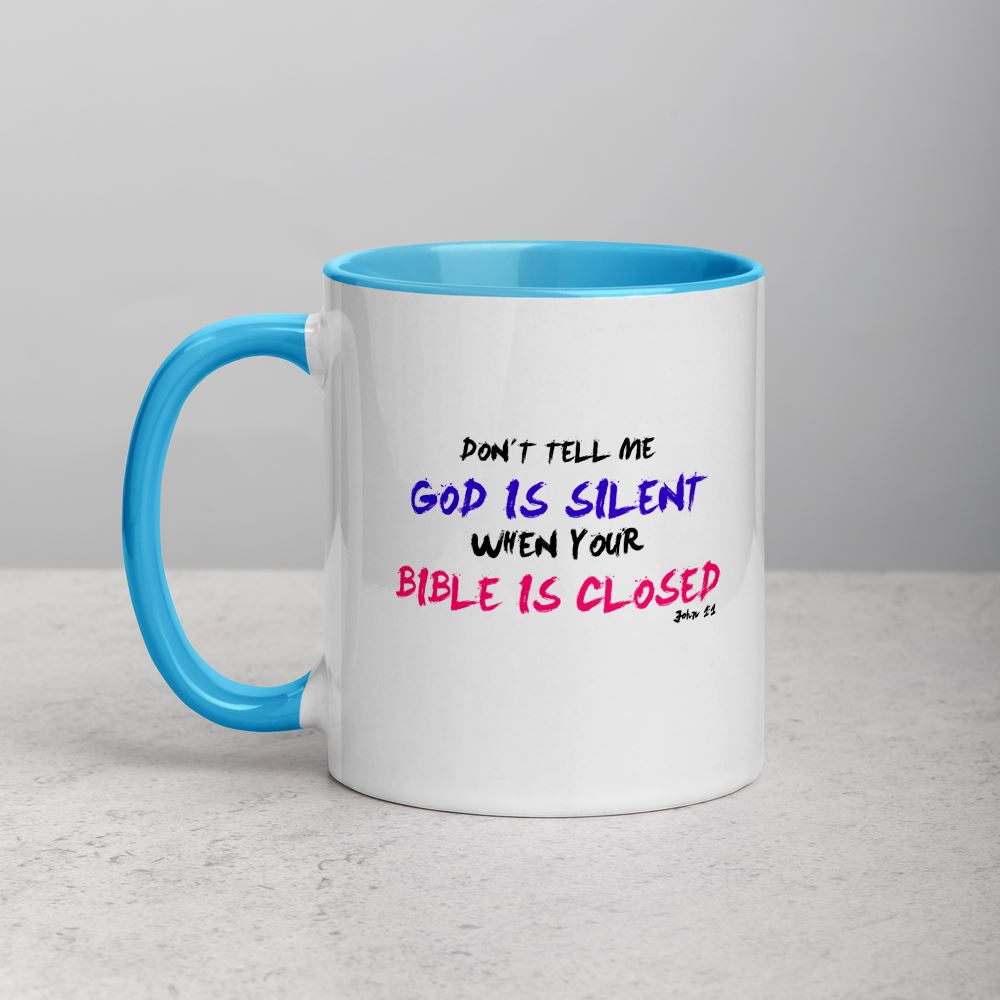 Don't Tell Me - Mug -  Black, Blue, Yellow, Red -  Trini-T Ministries