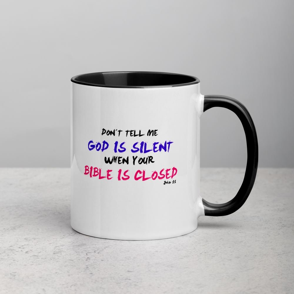 Don't Tell Me - Mug -  Black, Blue, Yellow, Red -  Trini-T Ministries