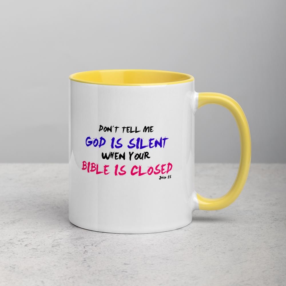 Don't Tell Me - Mug -  Black, Blue, Yellow, Red -  Trini-T Ministries