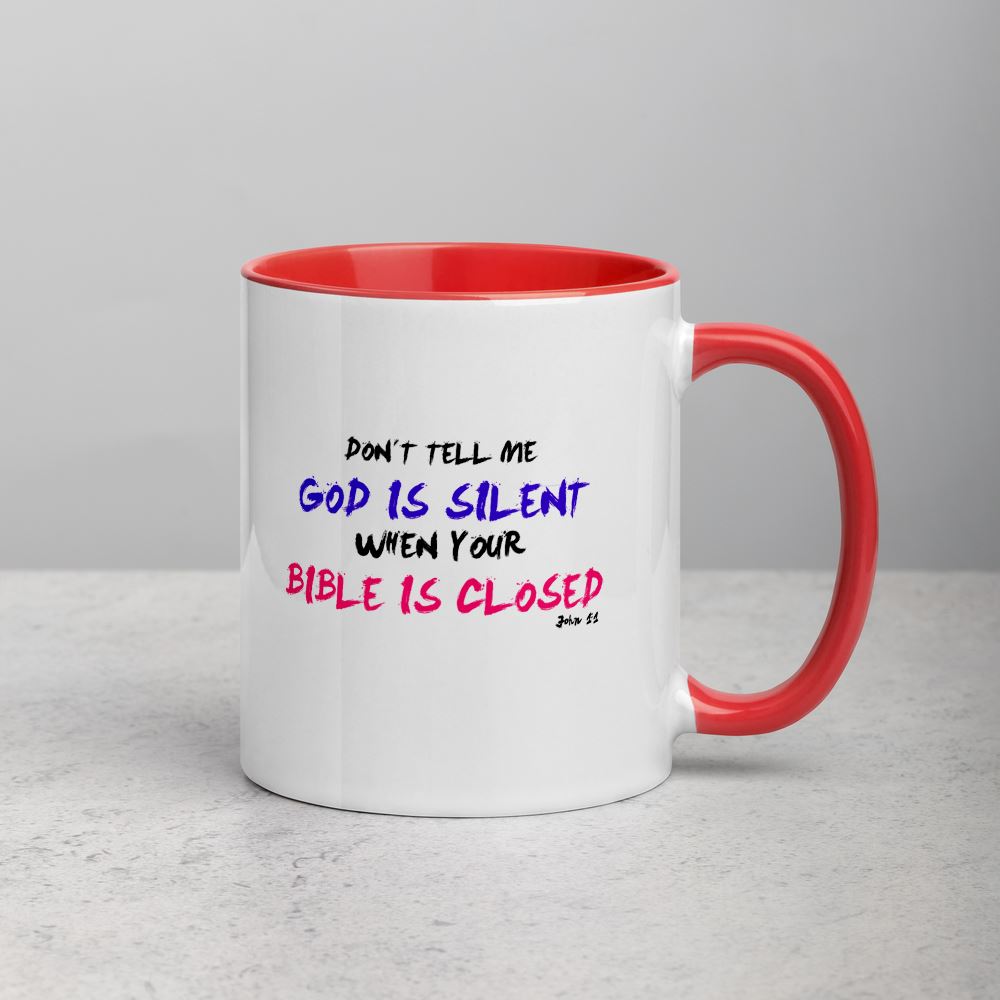 Don't Tell Me - Mug -  Black, Blue, Yellow, Red -  Trini-T Ministries