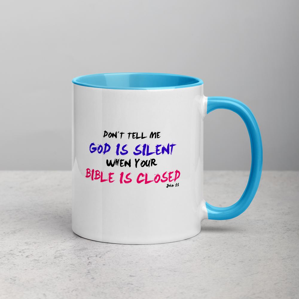 Don't Tell Me - Mug -  Black, Blue, Yellow, Red -  Trini-T Ministries