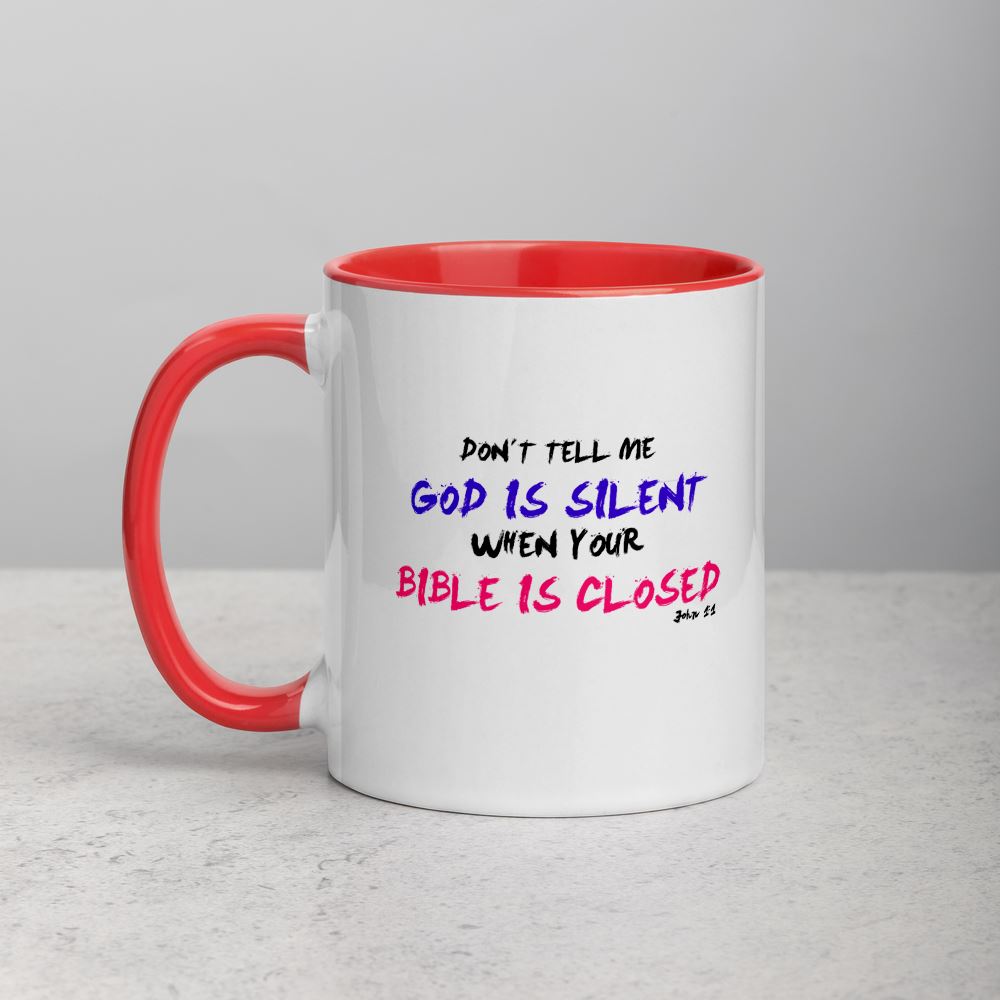 Don't Tell Me - Mug -  Black, Blue, Yellow, Red -  Trini-T Ministries