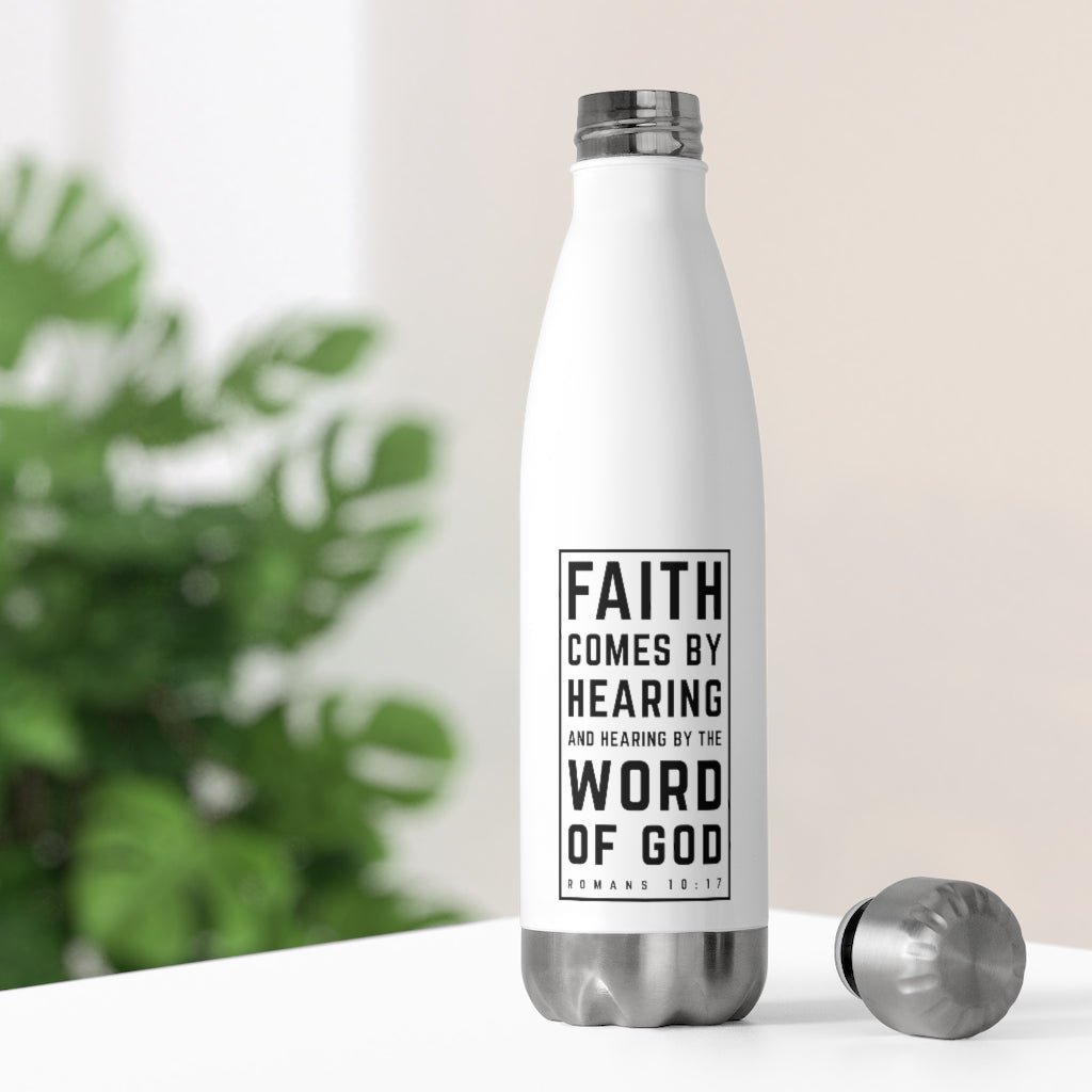 Faith Comes By Hearing - Insulated Bottle -  20oz -  Trini-T Ministries