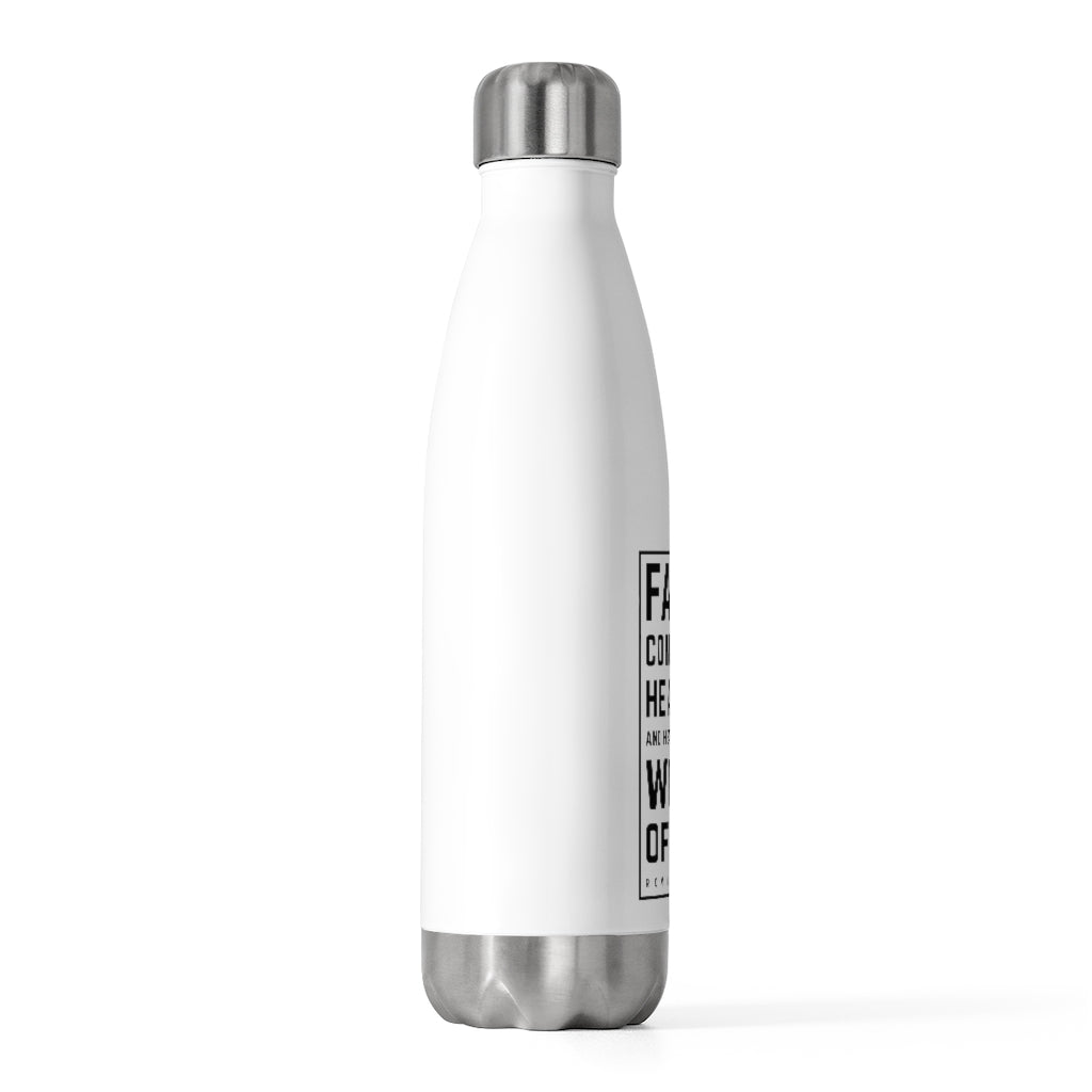 Faith Comes By Hearing - Insulated Bottle -  20oz -  Trini-T Ministries