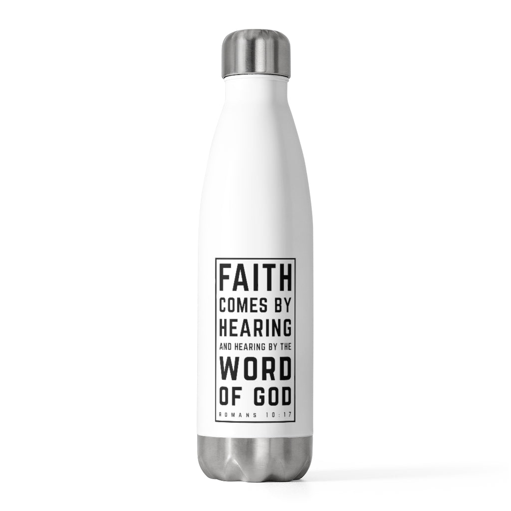 Faith Comes By Hearing - Insulated Bottle -  20oz -  Trini-T Ministries