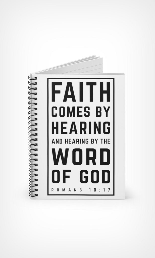 Faith Comes By Hearing - Notebook -  One Size -  Trini-T Ministries