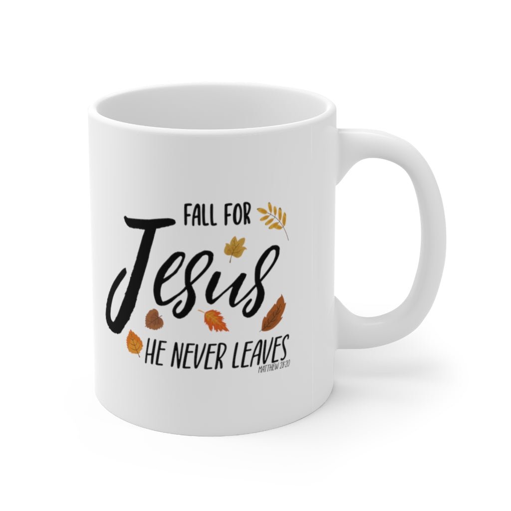 Fall For Jesus - Mug -  11oz -  Trini-T Ministries