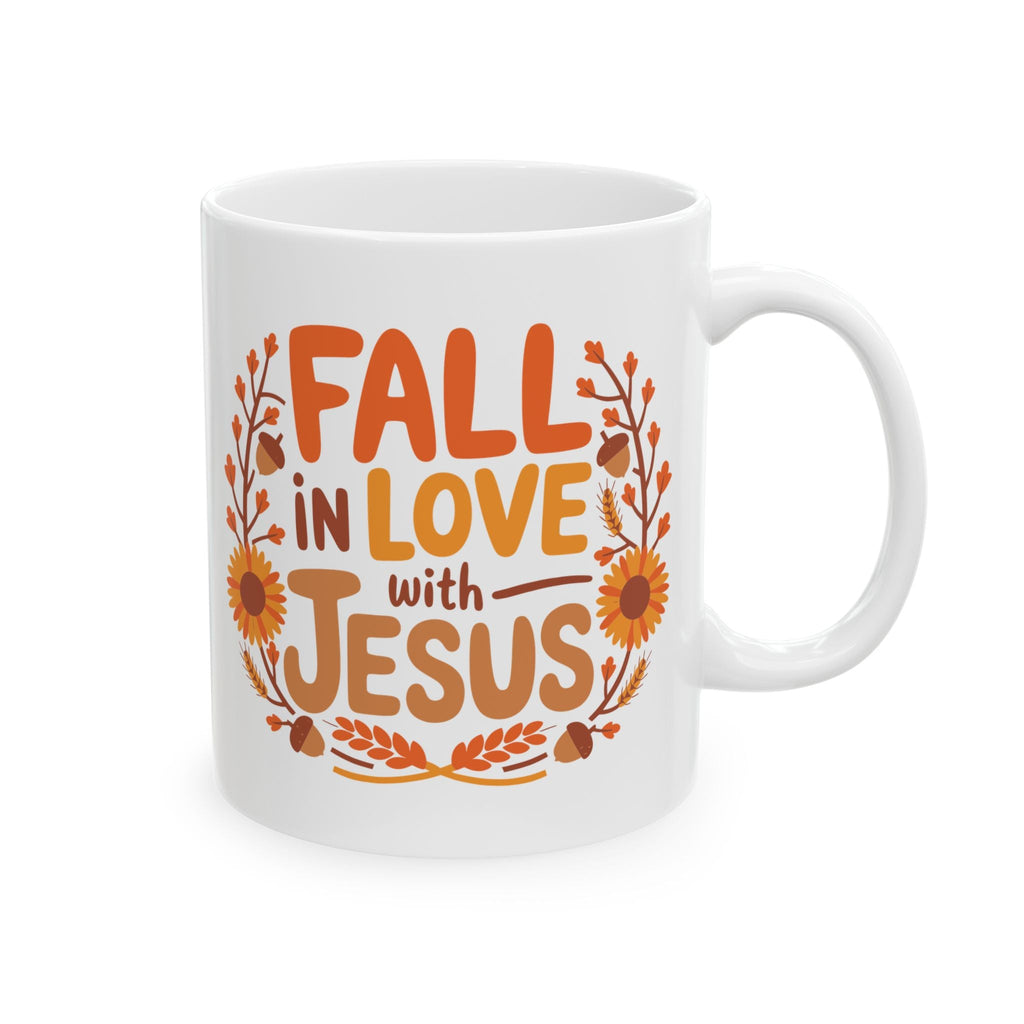 Fall in Love with Jesus - Mug (11oz 15oz) - 11oz