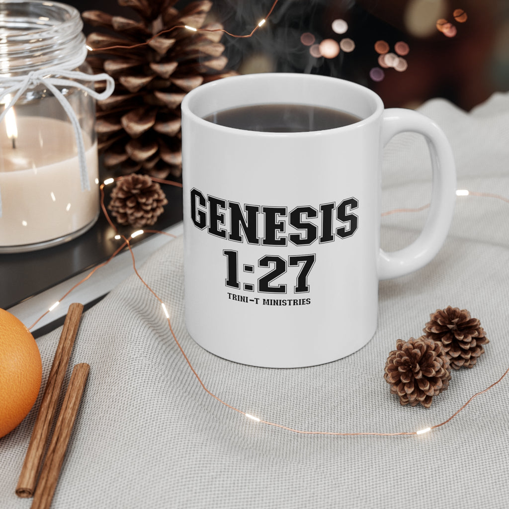 Genesis 1:27 - Mug -  11oz -  Trini-T Ministries