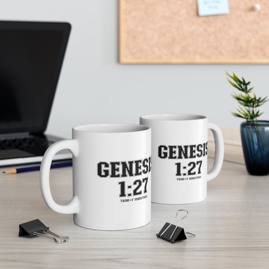 Genesis 1:27 - Mug -  11oz -  Trini-T Ministries