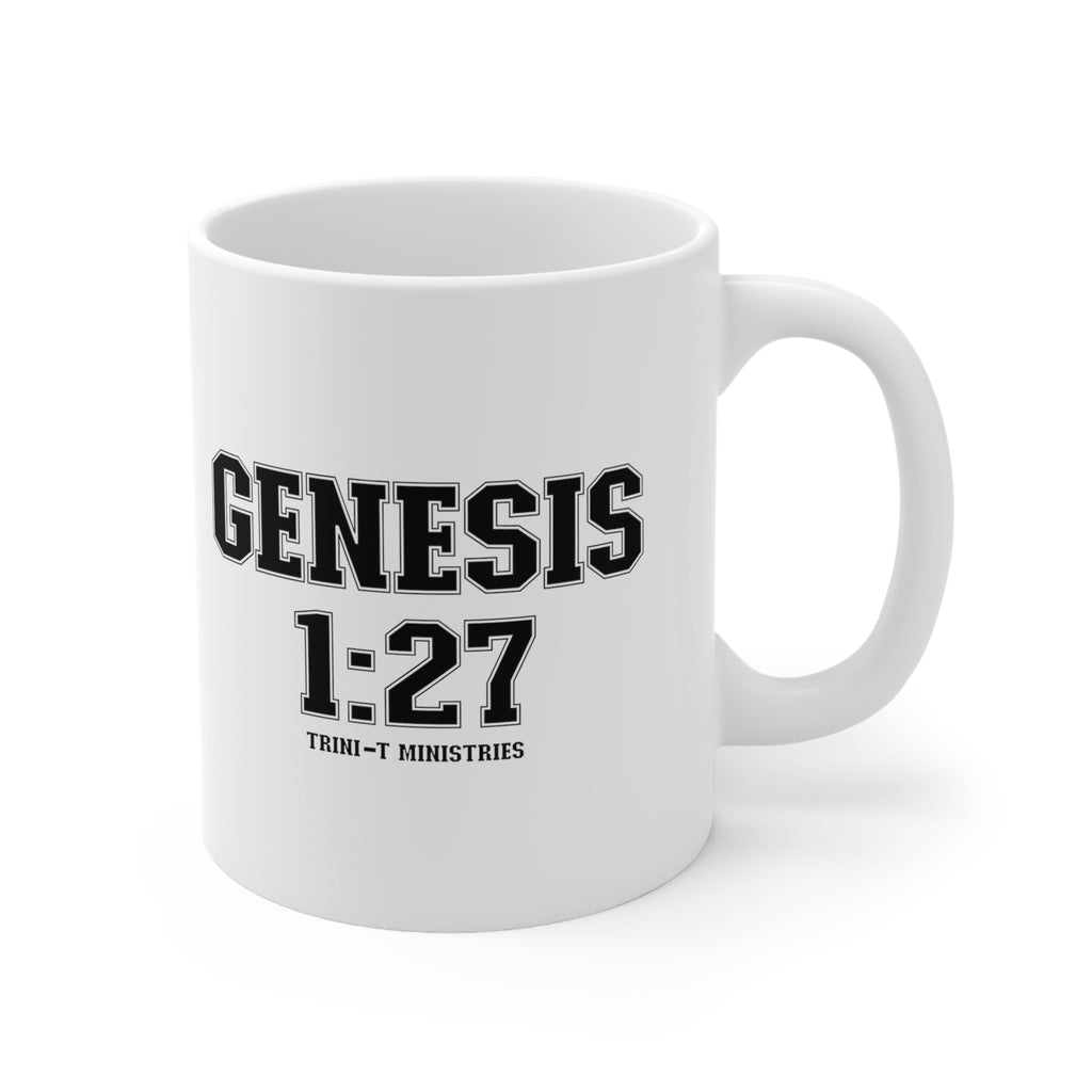 Genesis 1:27 - Mug -  11oz -  Trini-T Ministries