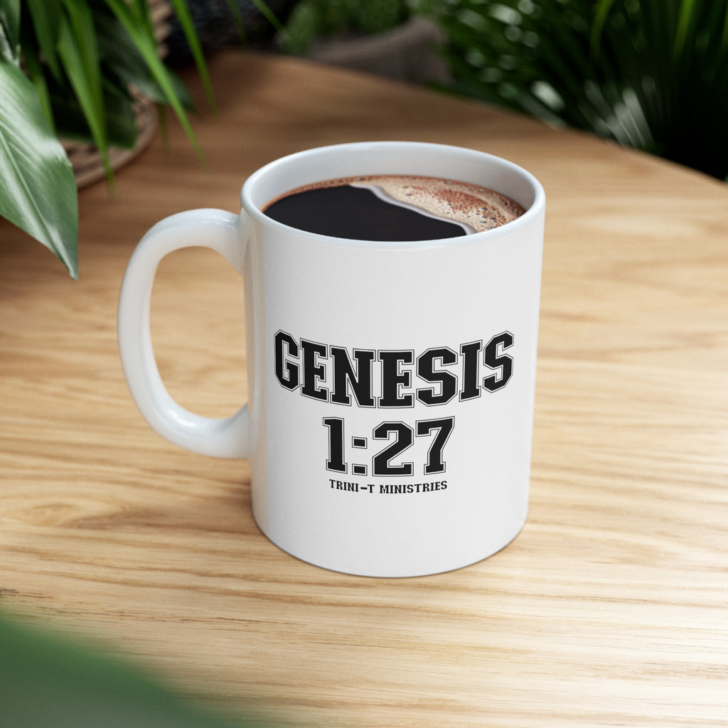 Genesis 1:27 - Mug -  11oz -  Trini-T Ministries