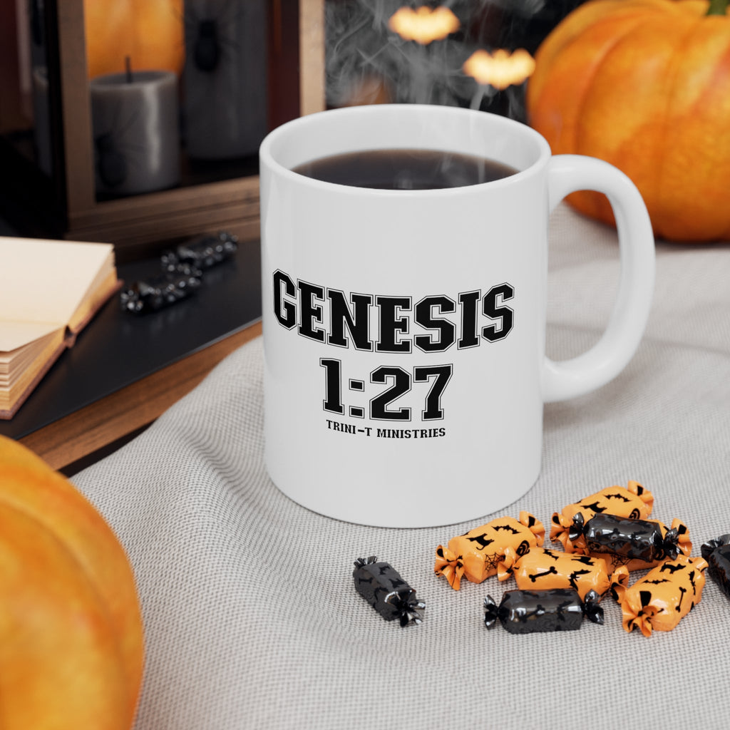 Genesis 1:27 - Mug -  11oz -  Trini-T Ministries