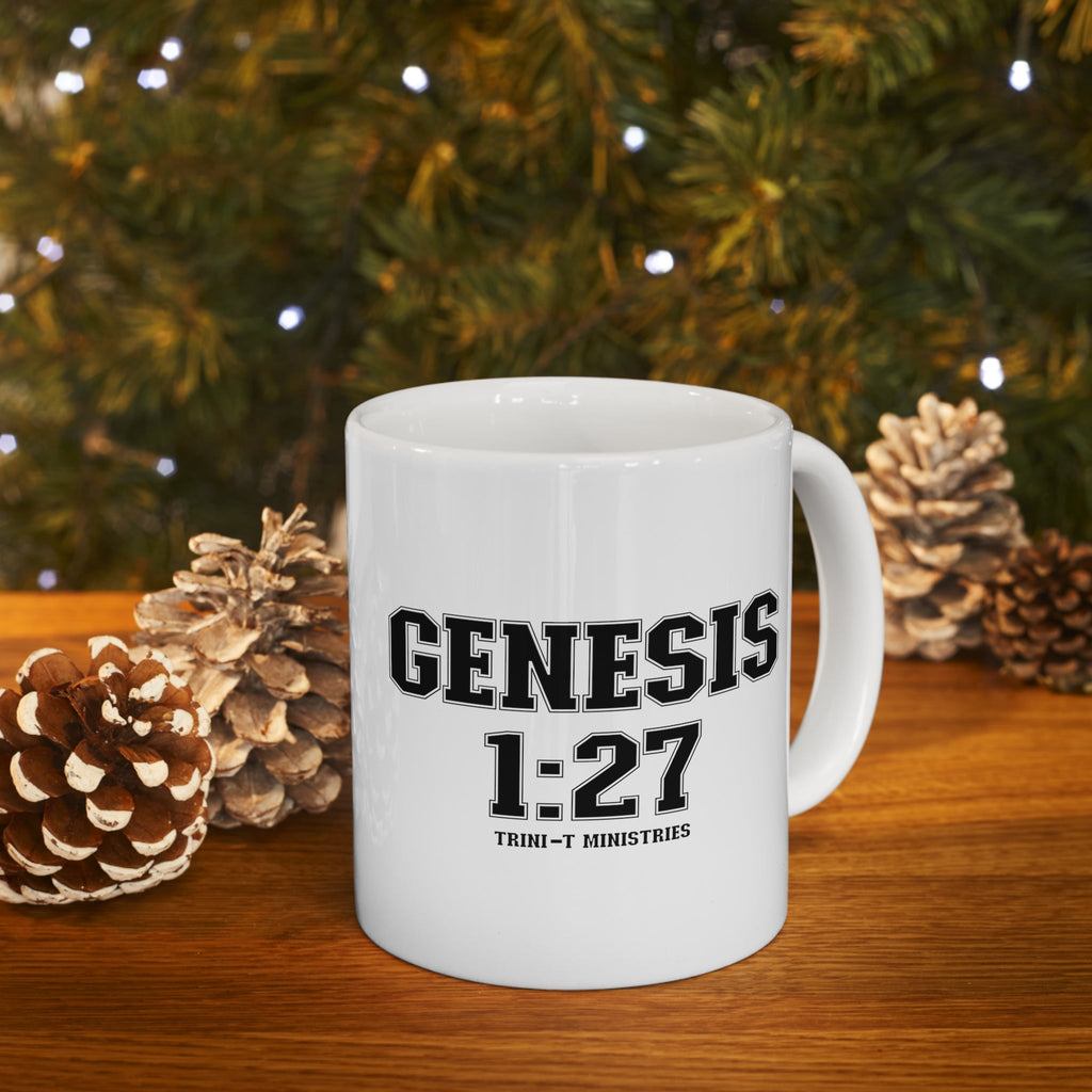 Genesis 1:27 - Mug -  11oz -  Trini-T Ministries