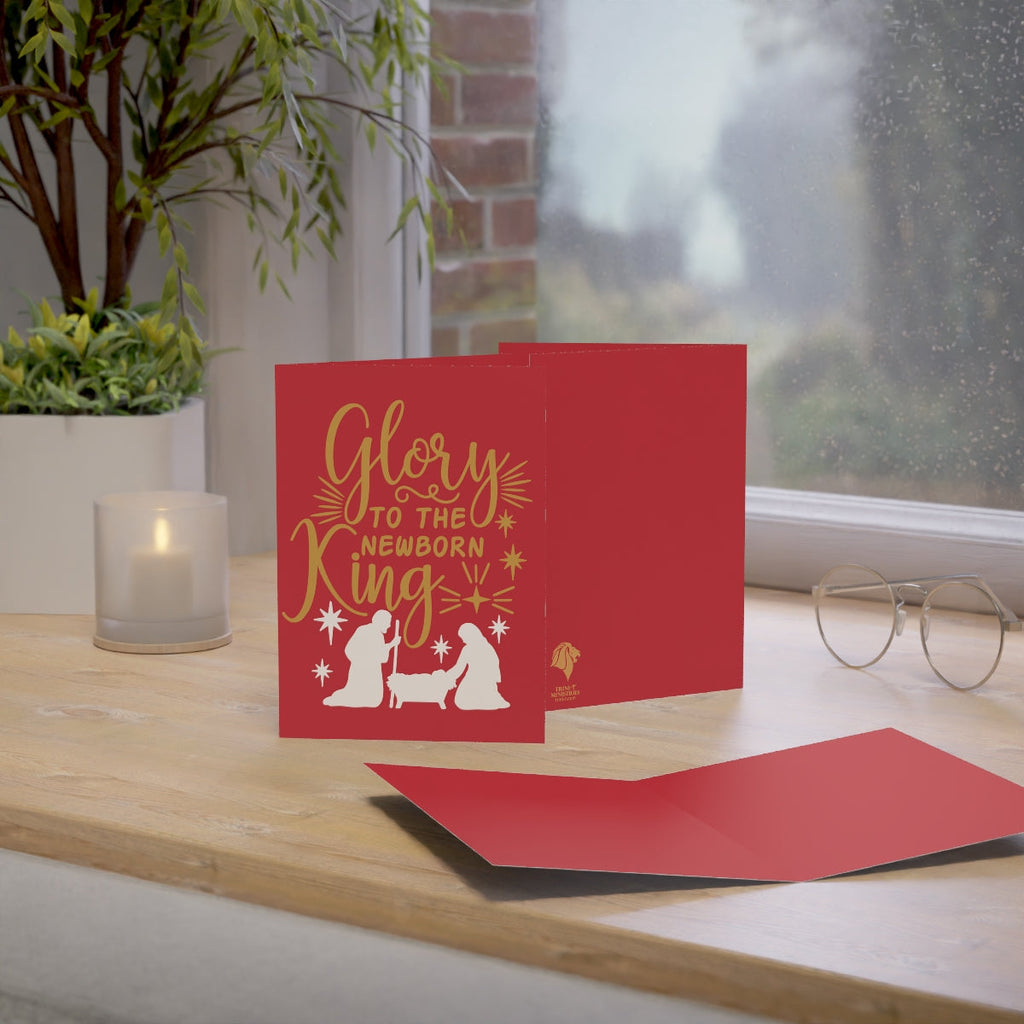 Glory to the King - Greeting Cards (1 10 30 and 50pcs) - Paper products