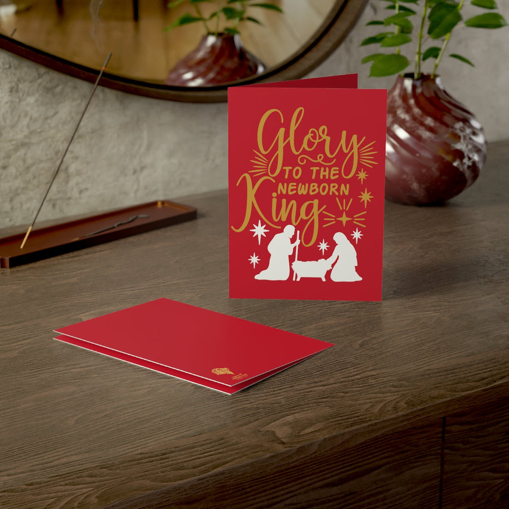 Glory to the King - Greeting Cards (1 10 30 and 50pcs) - Paper products