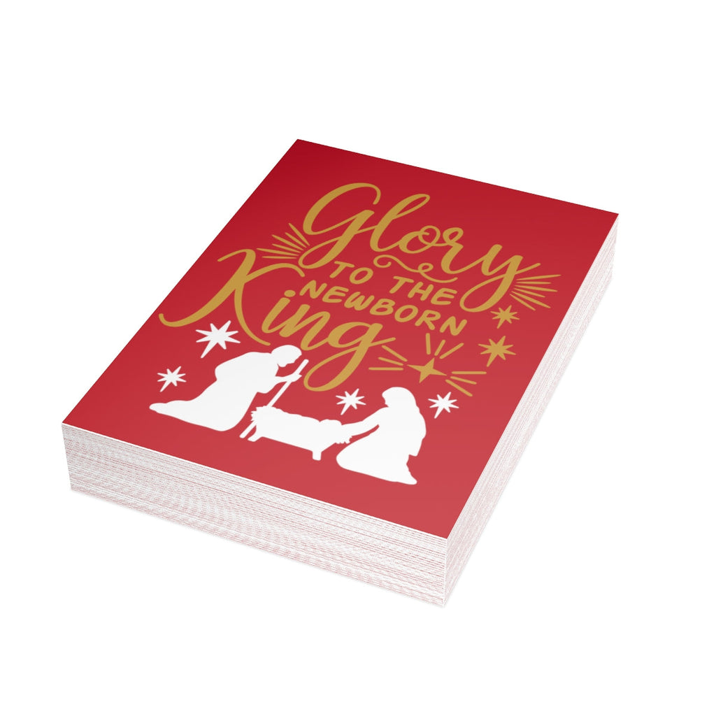 Glory to the King - Greeting Cards (1 10 30 and 50pcs) - Paper products