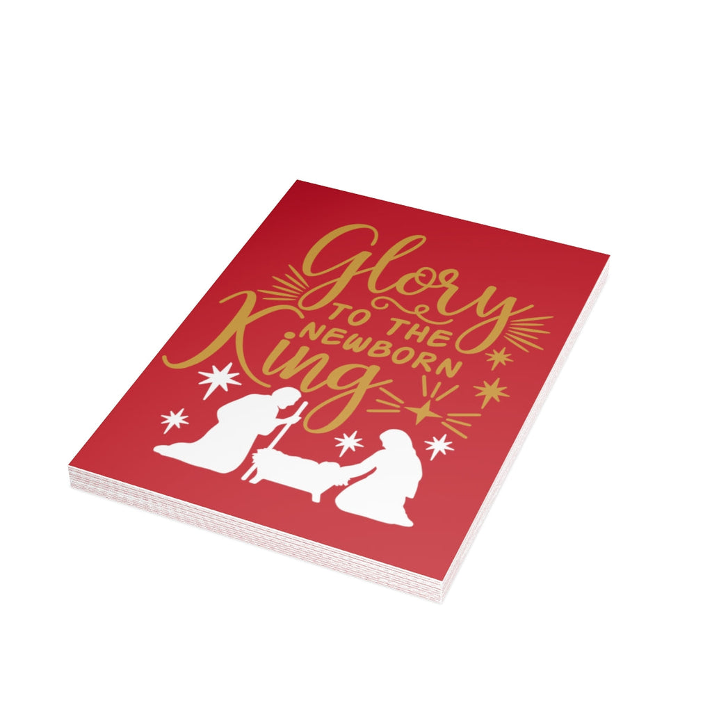 Glory to the King - Greeting Cards (1 10 30 and 50pcs) - Paper products